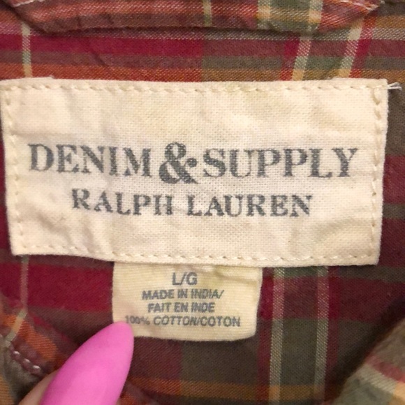 Men’s pearl snap western woven - Picture 3 of 5